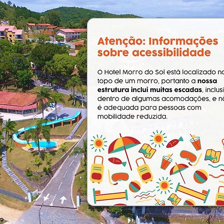 Morro do Sol Hotel&Eventos Porto Belo Exterior foto